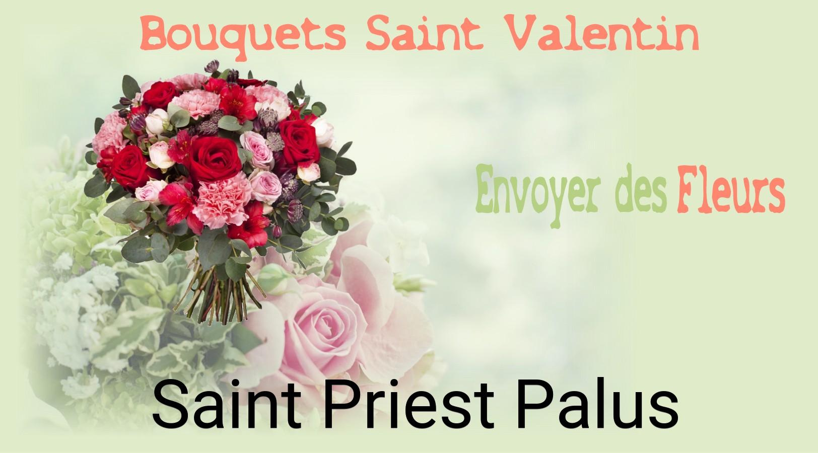 Roses de Saint-Valentin livrées à Saint-Priest-Palus